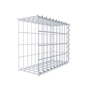 Anbaugabione Typ 2 50 cm x 40 cm x 20 cm (L x H x T), Maschenweite 5 cm x 10 cm, Spirale