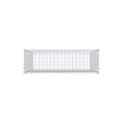 Gabione 100 cm x 90 cm x 30 cm (L x H x T), Maschenweite 5 cm x 5 cm, Spirale