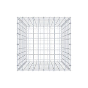 Gabione 80 cm x 50 cm x 50 cm (L x H x T), Maschenweite 5 cm x 10 cm, C-Ring