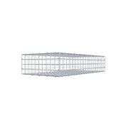Gabione 100 cm x 20 cm x 50 cm (L x H x T), Maschenweite 5 cm x 5 cm, C-Ring