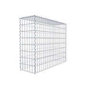 Anbaugabione Typ 3 100 cm x 80 cm x 30 cm (L x H x T), Maschenweite 5 cm x 10 cm, Spirale
