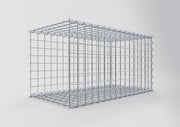 Anbaugabione Typ 2 80 cm x 40 cm x 40 cm (L x H x T), Maschenweite 5 cm x 5 cm, Spirale