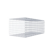 Anbaugabione Typ 2 100 cm x 40 cm x 50 cm (L x H x T), Maschenweite 5 cm x 5 cm, C-Ring