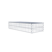Anbaugabione Typ 3 100 cm x 20 cm x 40 cm (L x H x T), Maschenweite 5 cm x 10 cm, Spirale