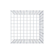 Anbaugabione Typ 4 50 cm x 50 cm x 50 cm (L x H x T), Maschenweite 5 cm x 10 cm, C-Ring