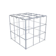 Anbaugabione Typ 3 30 cm x 30 cm x 30 cm (L x H x T), Maschenweite 10 cm x 10 cm, C-Ring