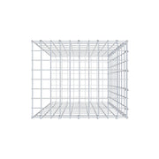 Anbaugabione Typ 2 100 cm x 50 cm x 40 cm, Maschenweite 5 cm x 10 cm, C-Ring