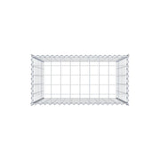 Anbaugabione Typ 3 100 cm x 100 cm x 50 cm (L x H x T), Maschenweite 10 cm x 10 cm, Spirale