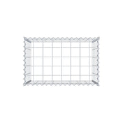 Anbaugabione Typ 3 80 cm x 50 cm x 50 cm (L x H x T), Maschenweite 10 cm x 10 cm, Spirale
