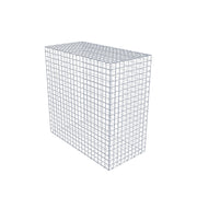 Gabione 100 cm x 100 cm x 50 cm (L x H x T), Maschenweite 5 cm x 5 cm, C-Ring