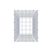 Anbaugabione Typ 3 100 cm x 30 cm x 40 cm (L x H x T), Maschenweite 5 cm x 5 cm, C-Ring