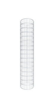 Gabione Saeule rund 05x10 47 160
