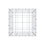 Gabione 50 cm x 40 cm x 40 cm (L x H x T), Maschenweite 10 cm x 10 cm, C-Ring