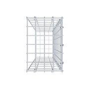 Anbaugabione Typ 2 100 cm x 20 cm x 30 cm, Maschenweite 5 cm x 10 cm, C-Ring