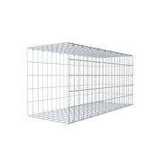 Anbaugabione Typ 2 100 cm x 50 cm x 40 cm, Maschenweite 5 cm x 10 cm, C-Ring