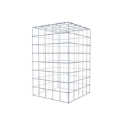 Anbaugabione Typ 3 80 cm x 50 cm x 50 cm (L x H x T), Maschenweite 10 cm x 10 cm, C-Ring
