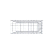 Anbaugabione Typ 2 200 cm x 100 cm x 40 cm, Maschenweite 5 cm x 10 cm, C-Ring