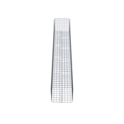 Gabionensäule eckig 37 cm x 37 cm, 230 cm Höhe, MW 5 cm x 5 cm