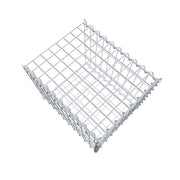 Anbaugabione Typ 2 50 cm x 40 cm x 40 cm (L x H x T), Maschenweite 5 cm x 10 cm, Spirale