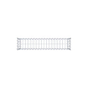 Gabione 100 cm x 40 cm x 20 cm (L x H x T), Maschenweite 5 cm x 10 cm, Spirale