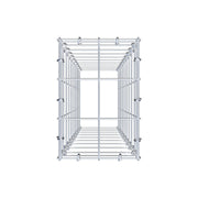 Anbaugabione Typ 3 100 cm x 20 cm x 30 cm (L x H x T), Maschenweite 10 cm x 10 cm, C-Ring