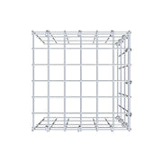 Anbaugabione Typ 4 30 cm x 30 cm x 30 cm (L x H x T), Maschenweite 5 cm x 10 cm, C-Ring