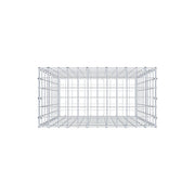 Gabione 100 cm x 60 cm x 30 cm (L x H x T), Maschenweite 5 cm x 10 cm, C-Ring