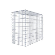 Anbaugabione Typ 3 100 cm x 90 cm x 50 cm (L x H x T), Maschenweite 5 cm x 10 cm, Spirale