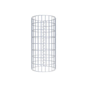 Gabionensäule rund 37 cm Durchmesser, 80 cm Höhe, Maschenweite 5 cm x 10 cm