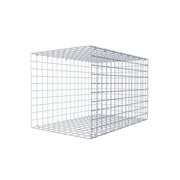 Anbaugabione Typ 2 80 cm x 50 cm x 50 cm (L x H x T), Maschenweite 5 cm x 5 cm, C-Ring