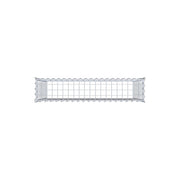 Anbaugabione Typ 3 100 cm x 80 cm x 20 cm (L x H x T), Maschenweite 5 cm x 5 cm, Spirale