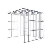 Gabione 05x10 030x030x030 Typ4 C-Ring