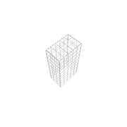 Anbaugabione Typ 3 100 cm x 30 cm x 50 cm (L x H x T), Maschenweite 10 cm x 10 cm, C-Ring