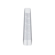 Gabionensäule eckig feuerverzinkt, 27 cm x 27 cm, 200 cm Höhe, MW 5 cm x 5 cm