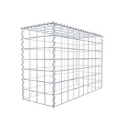 Anbaugabione Typ 3 100 cm x 70 cm x 40 cm (L x H x T), Maschenweite 10 cm x 10 cm, Spirale