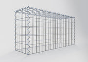 Anbaugabione Typ 3 100 cm x 50 cm x 30 cm (L x H x T), Maschenweite 5 cm x 10 cm, Spirale