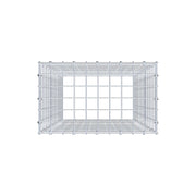 Anbaugabione Typ 3 100 cm x 50 cm x 30 cm (L x H x T), Maschenweite 5 cm x 5 cm, C-Ring