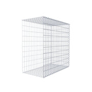 Anbaugabione Typ 2 100 cm x 100 cm x 50 cm (L x H x T), Maschenweite 5 cm x 10 cm, Spirale