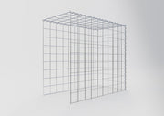 Anbaugabione Typ 4 100 cm x 90 cm x 50 cm (L x H x T), Maschenweite 10 cm x 10 cm, Spirale