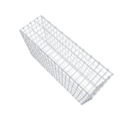 Kuvido Gabione 100 cm x 60 cm x 30 cm (L x H x T), Maschenweite 5 x 10 cm, Spiralring