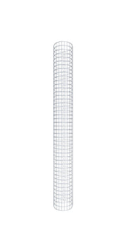 Gabione Saeule rund 05x05 37 220