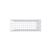 Anbaugabione Typ 4 100 cm x 80 cm x 30 cm (L x H x T), Maschenweite 5 cm x 10 cm, C-Ring