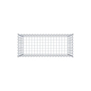 Anbaugabione Typ 3 100 cm x 70 cm x 40 cm (L x H x T), Maschenweite 5 cm x 10 cm, Spirale