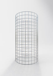 Gabionensäule rund 47 cm Durchmesser, 80 cm Höhe, Maschenweite 5 cm x 5 cm