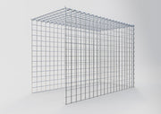 Anbaugabione Typ 4 100 cm x 70 cm x 50 cm (L x H x T), Maschenweite 5 cm x 5 cm, Spirale