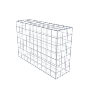 Kuvido Gabionenkorb 100 x 70 x 30 cm (L x H x T)  Verzinktes Stahldrahtgeflecht 4 mm, Maschenweite 10 x 10 cm, Spiralring-Gabion für Gartengestaltung und Landschaftsbau