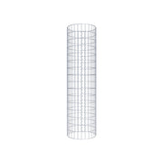 Gabionensäule rund 42 cm Durchmesser, 160 cm Höhe, Maschenweite 5 cm x 10 cm