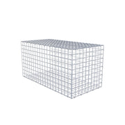 Anbaugabione Typ 2 100 cm x 50 cm x 50 cm (L x H x T), Maschenweite 5 cm x 5 cm, C-Ring