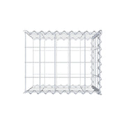 Anbaugabione Typ 2 50 cm x 40 cm x 40 cm (L x H x T), Maschenweite 10 cm x 10 cm, Spirale