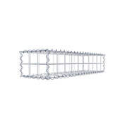 Gabione 100 cm x 20 cm x 30 cm (L x H x T), Maschenweite 10 cm x 10 cm, Spirale